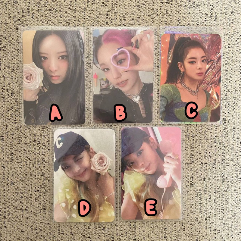 PHOTOCARD OFFICIAL ITZY