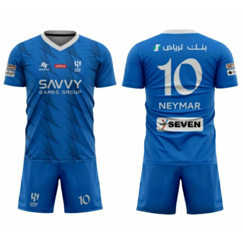 JERSEY KAOS BOLA ANAK NEYMAR JR HOME MUSIM TERBARU 2024