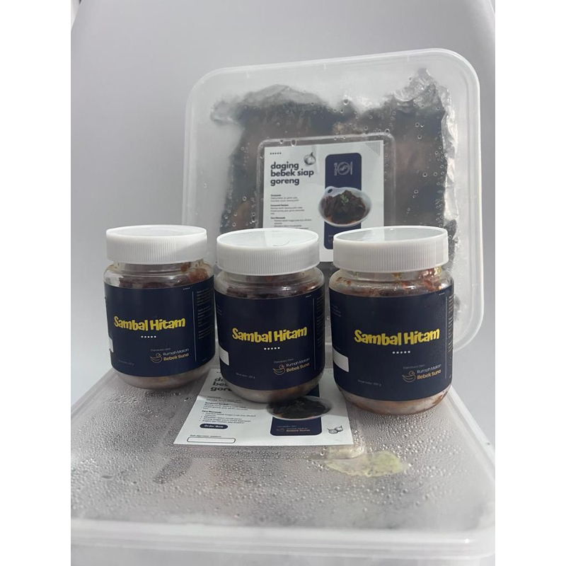 

Sambal Bebek Madura/Sambal Hitam 150mg