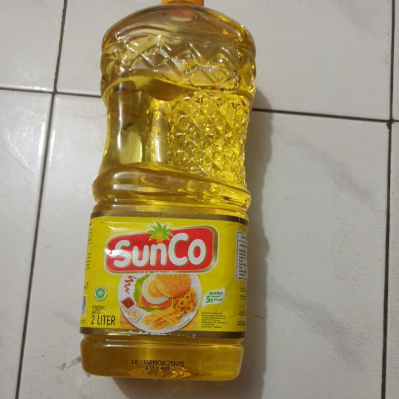 

minyak sunco dan tropical kemasan 2 liter