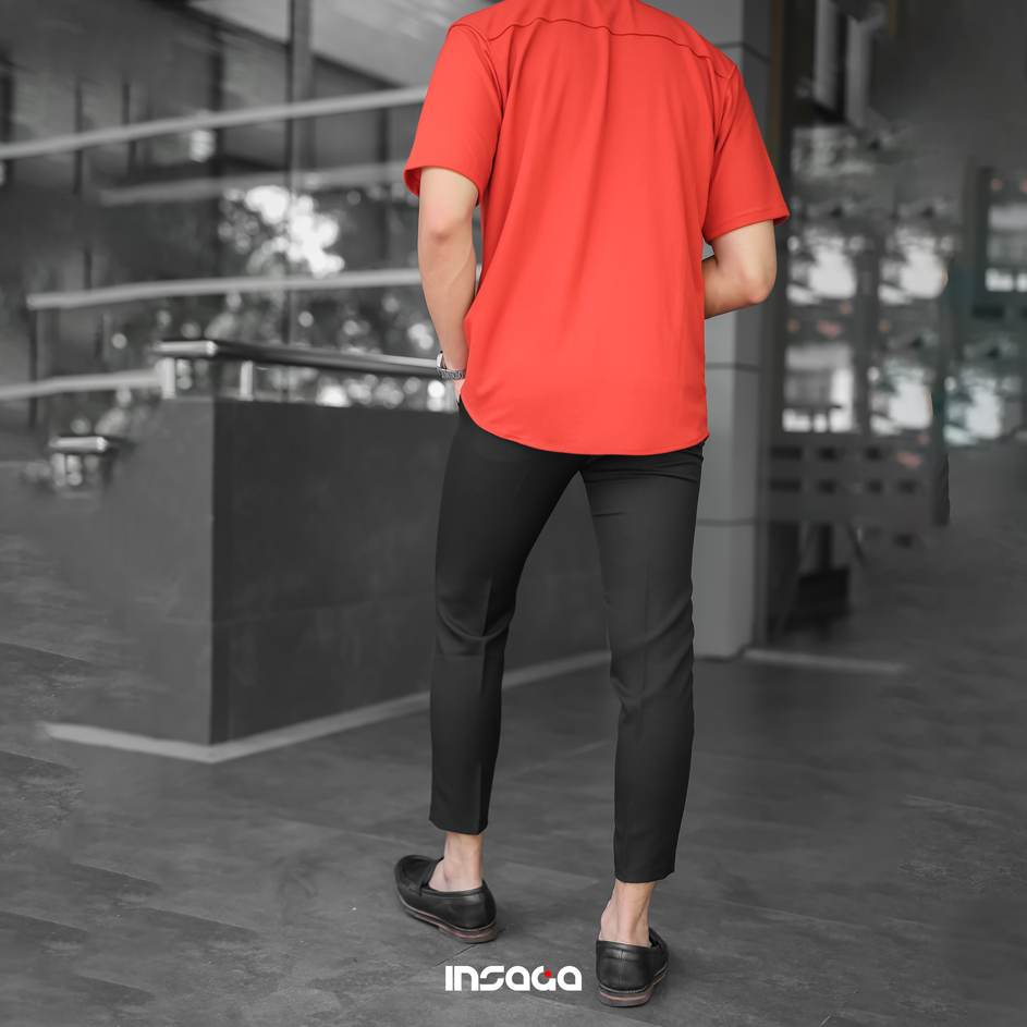 INSAGA Angkle Pants Pria Formal Angkle Pants Slimfit Celana Bahan Celana Formal