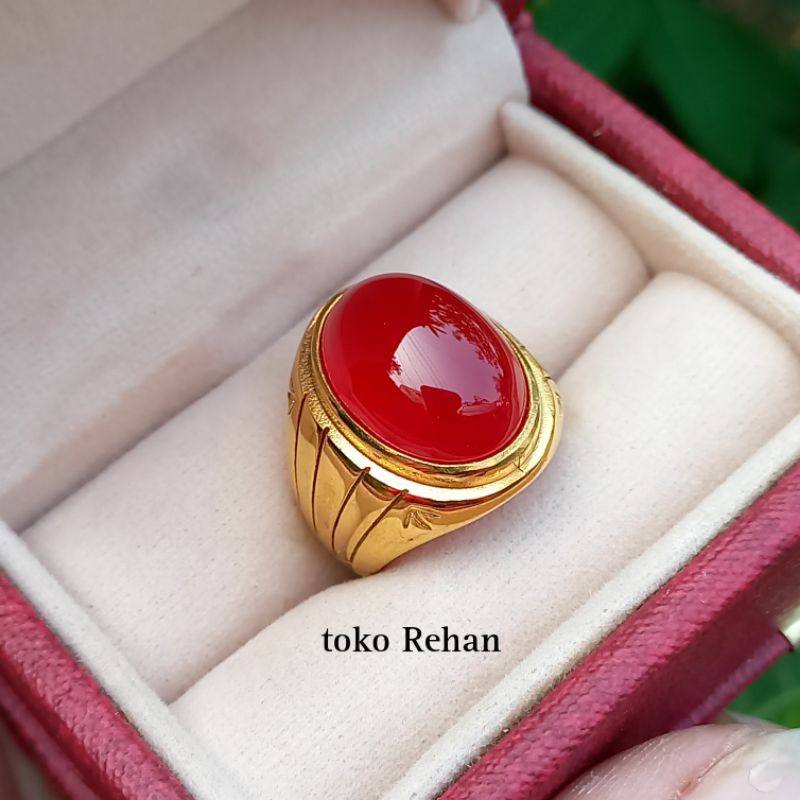 CINCIN BATU RED BARON KUALITAS SUPER