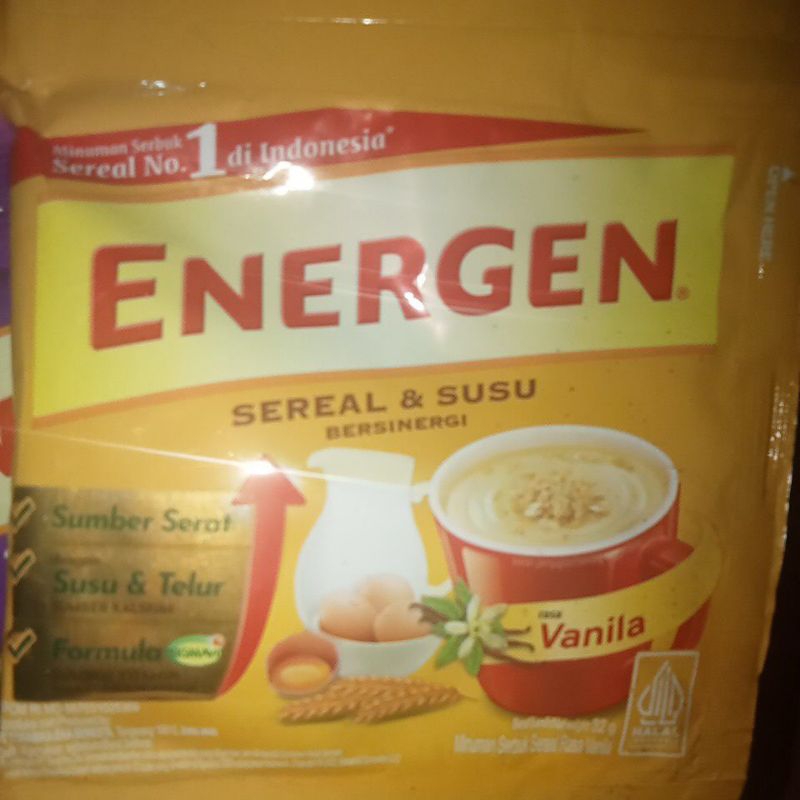 

Energen vanila 10sachet
