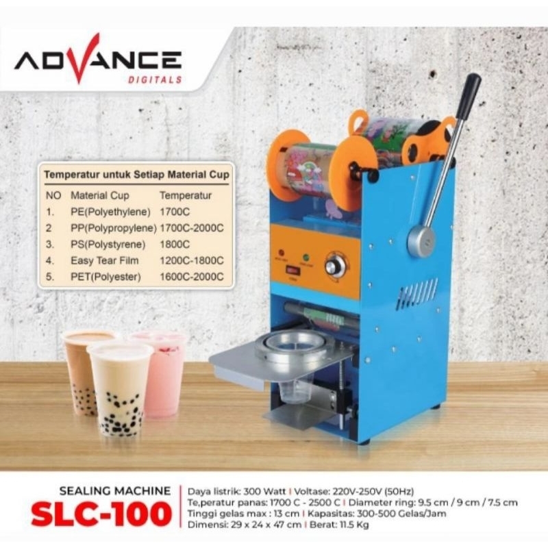 Advance SLC100 Cup Sealer