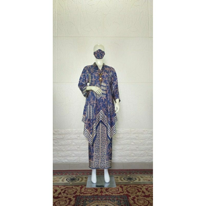 SETELAN ROK BATIK VISCOSE SEMI SUTRA PREMIUM