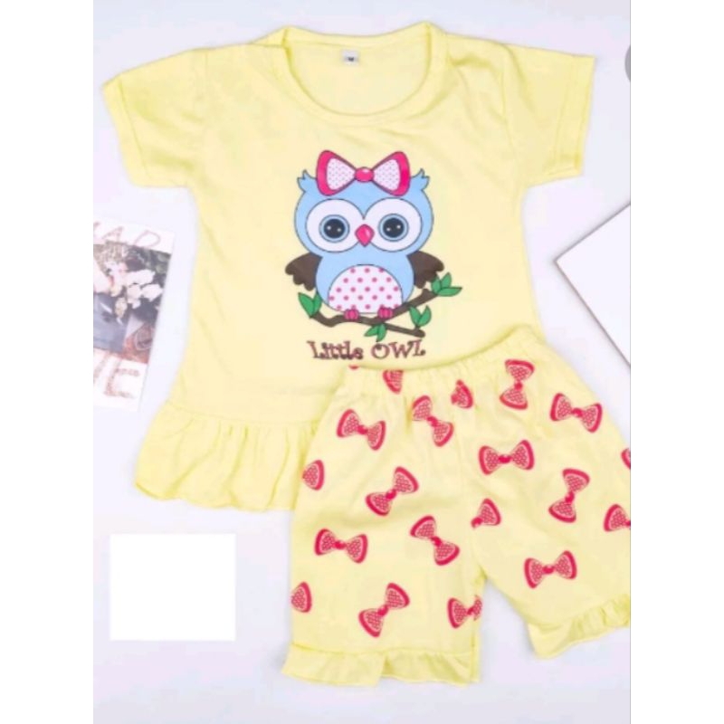 baju anak gambar owl