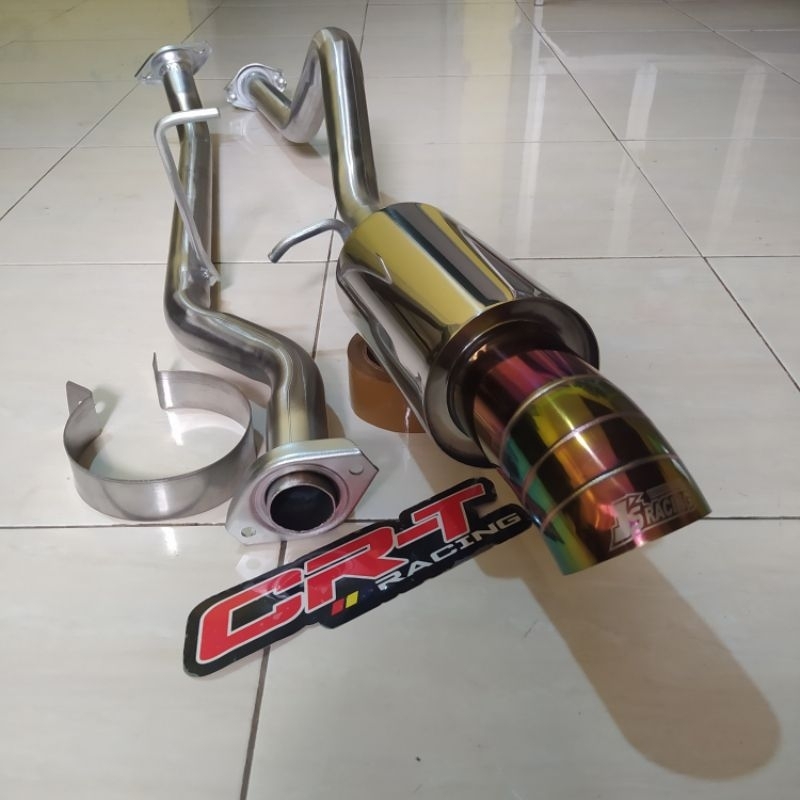 Knalpot mobil js racing avanza xenia