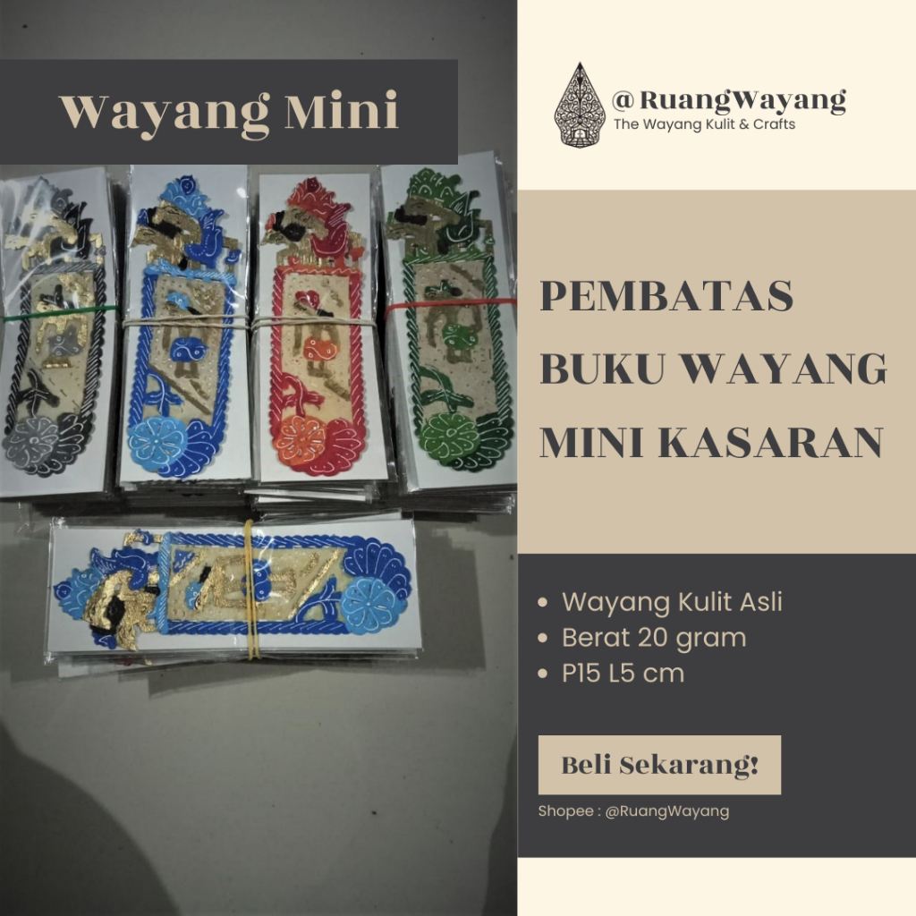 

Batas Buku Wayang Kulit Asli Mini Murah