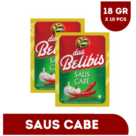 

Saus Dua Belibis Sachet 18 Gr Isi 10 sachet - Rafka Aulia Collection