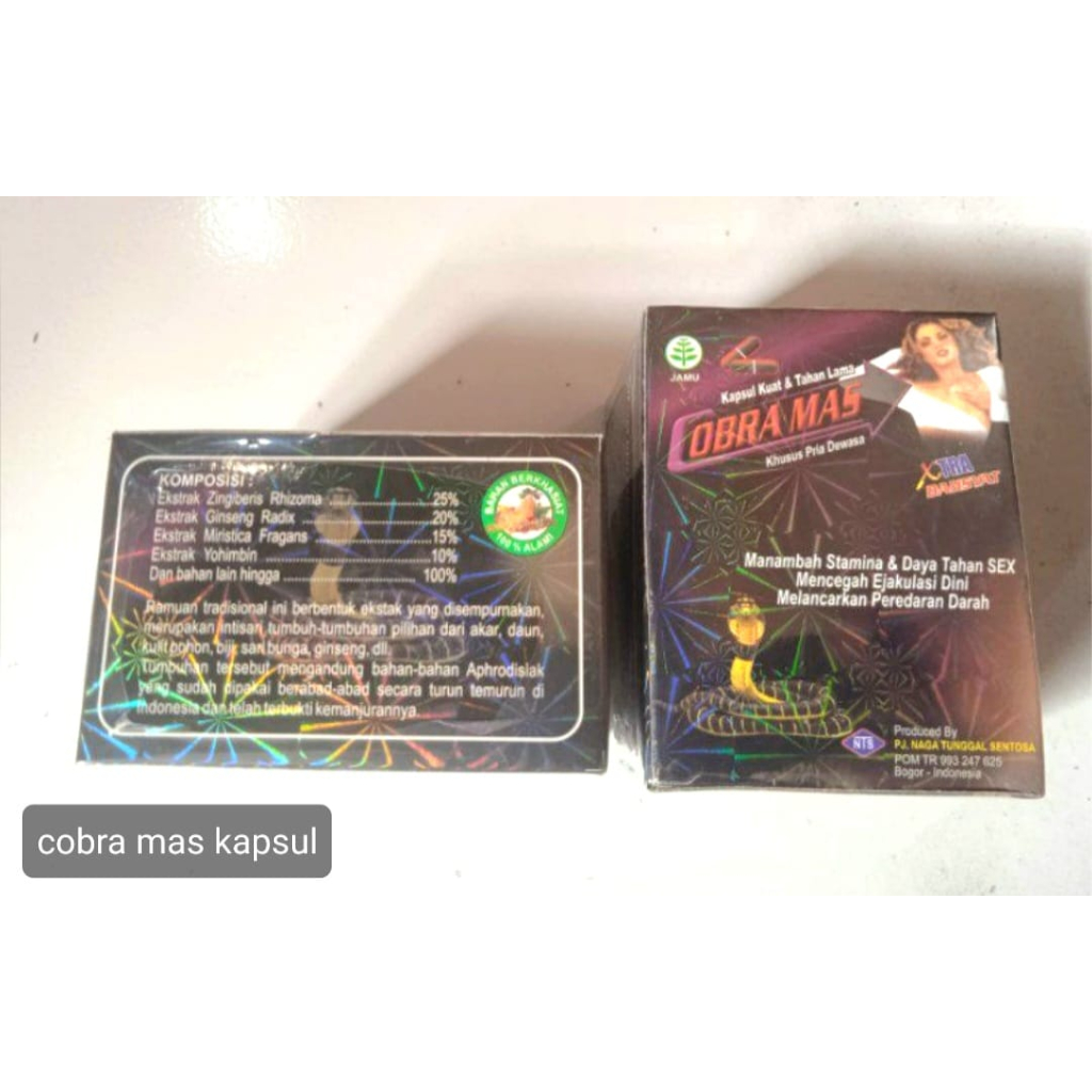Cobra Mas Kapsul Premium Super Mantap