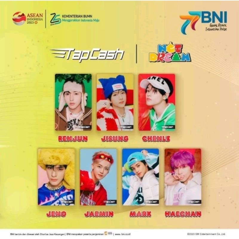 

Kartu BNI TapCash Edisi NCT