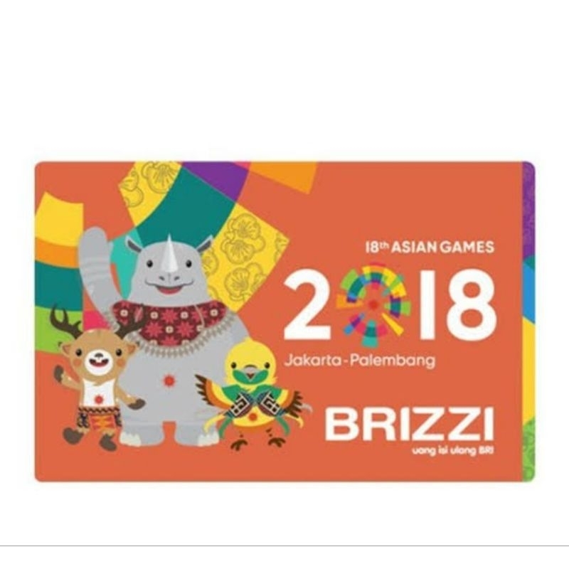 

Kartu BRI BRIZZI Original Asian Games
