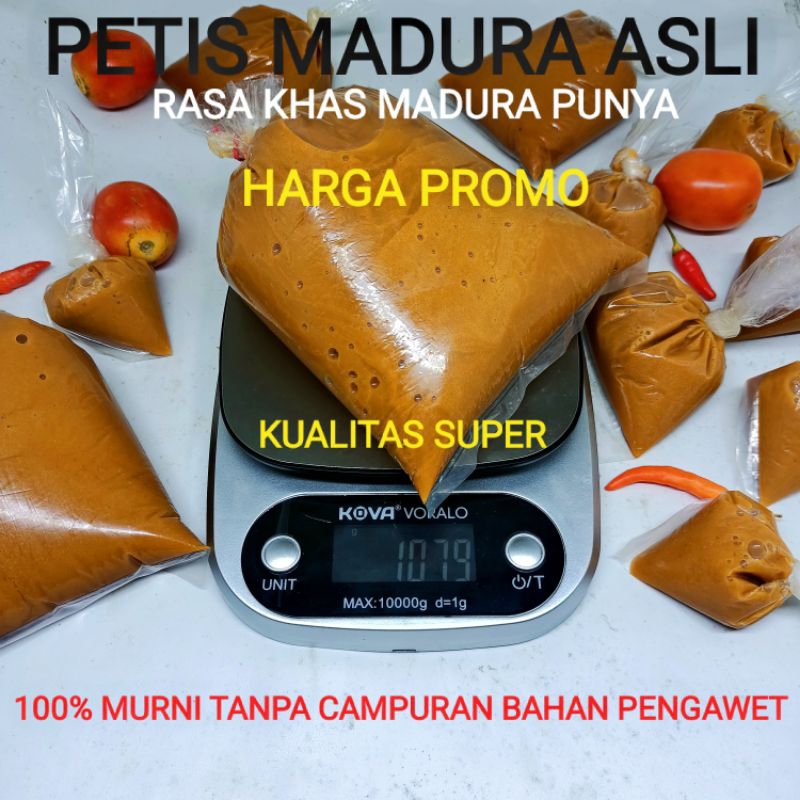 

PETIS MADURA ASLI Ikan Tuna Murni Segar Rasa Enak Berkualitas Tinggi Lezat Manis Asin 1kg 1kilo Kiloan Kualitas Super