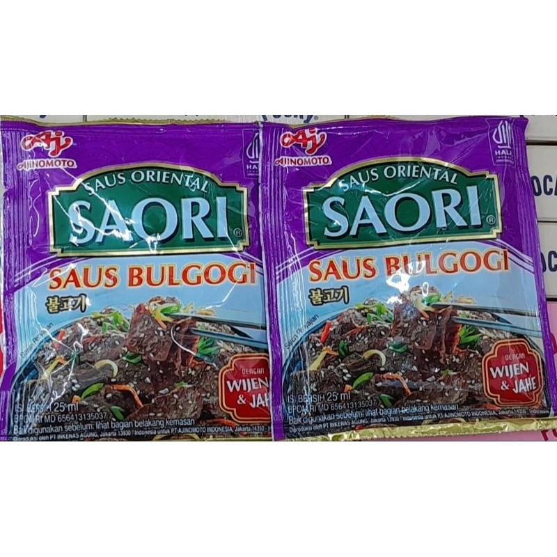 

SAORI BULGOGI 25ML