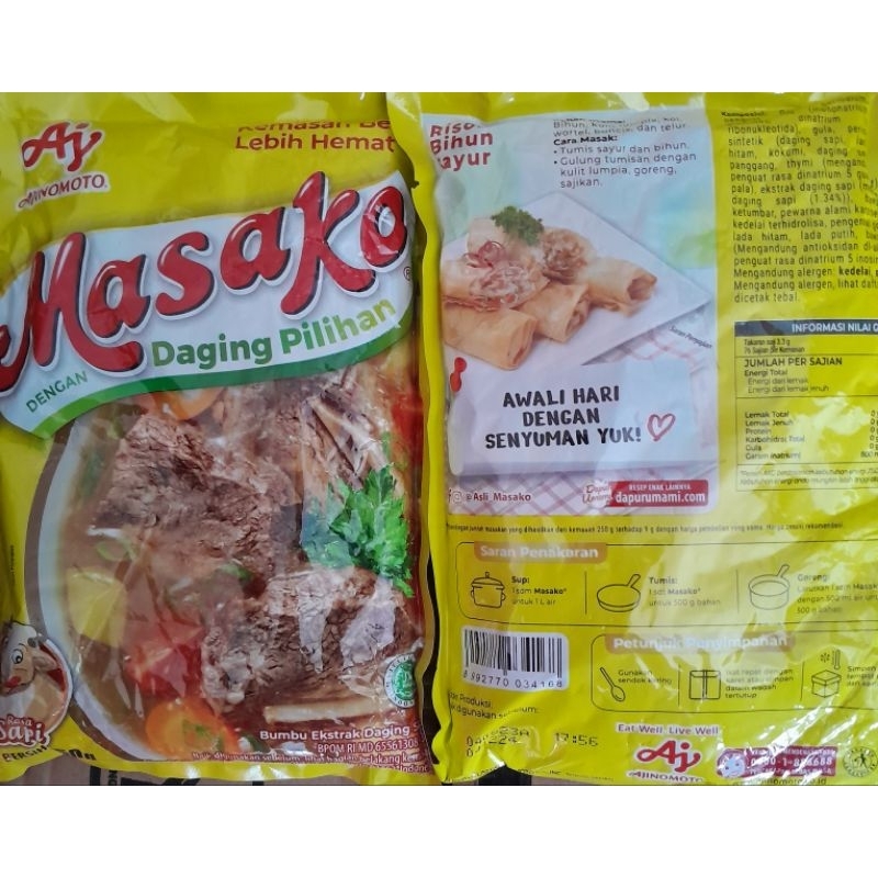 

MASAKO SAPI 250Gr