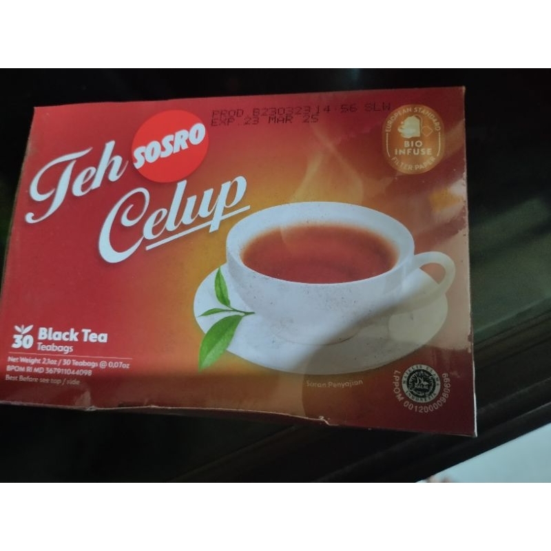 

Teh celup Sosro 30teabags