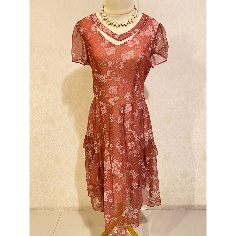 PRELOVED DRESS VINTAGE KOREA