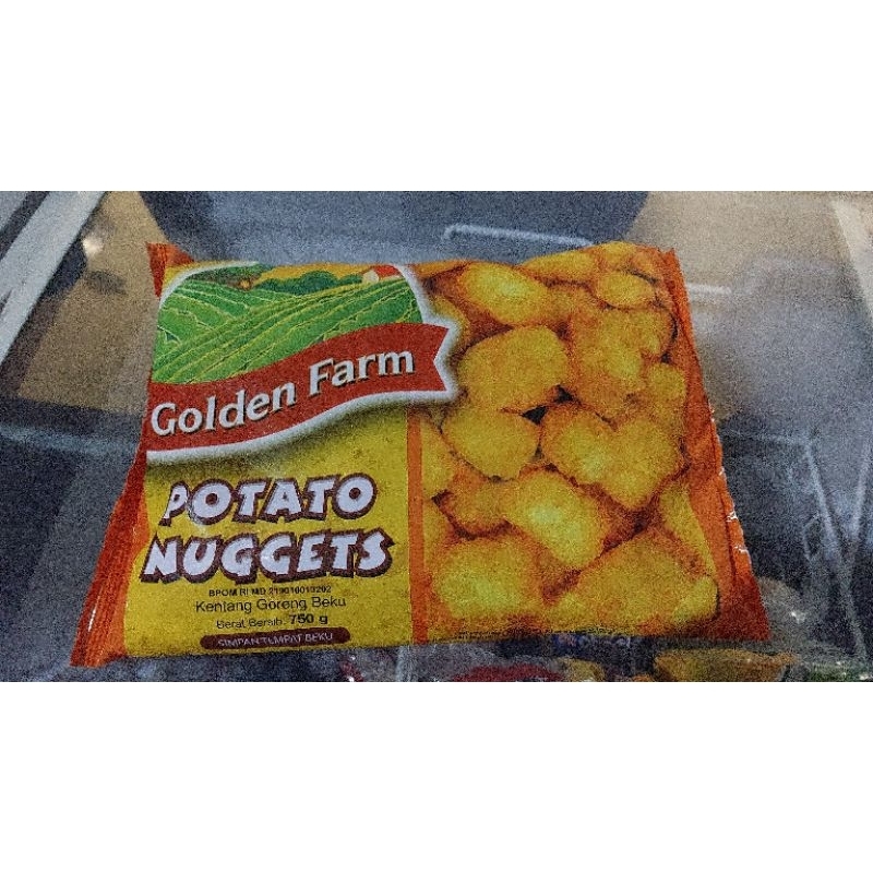 

SUKANDA DJAYA GOLDEN FARM POTATO NUGGETS 750gr nugget kentang enak sehat