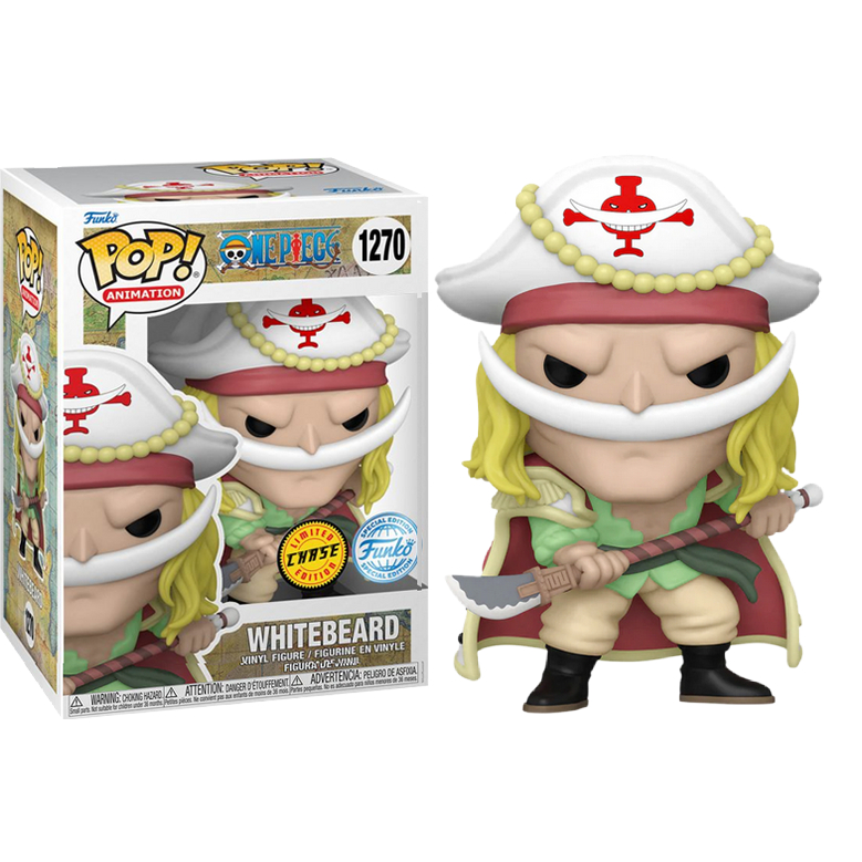 Funko Pop Original Animation - One Piece - Whitebeard  Limited Chase Edition