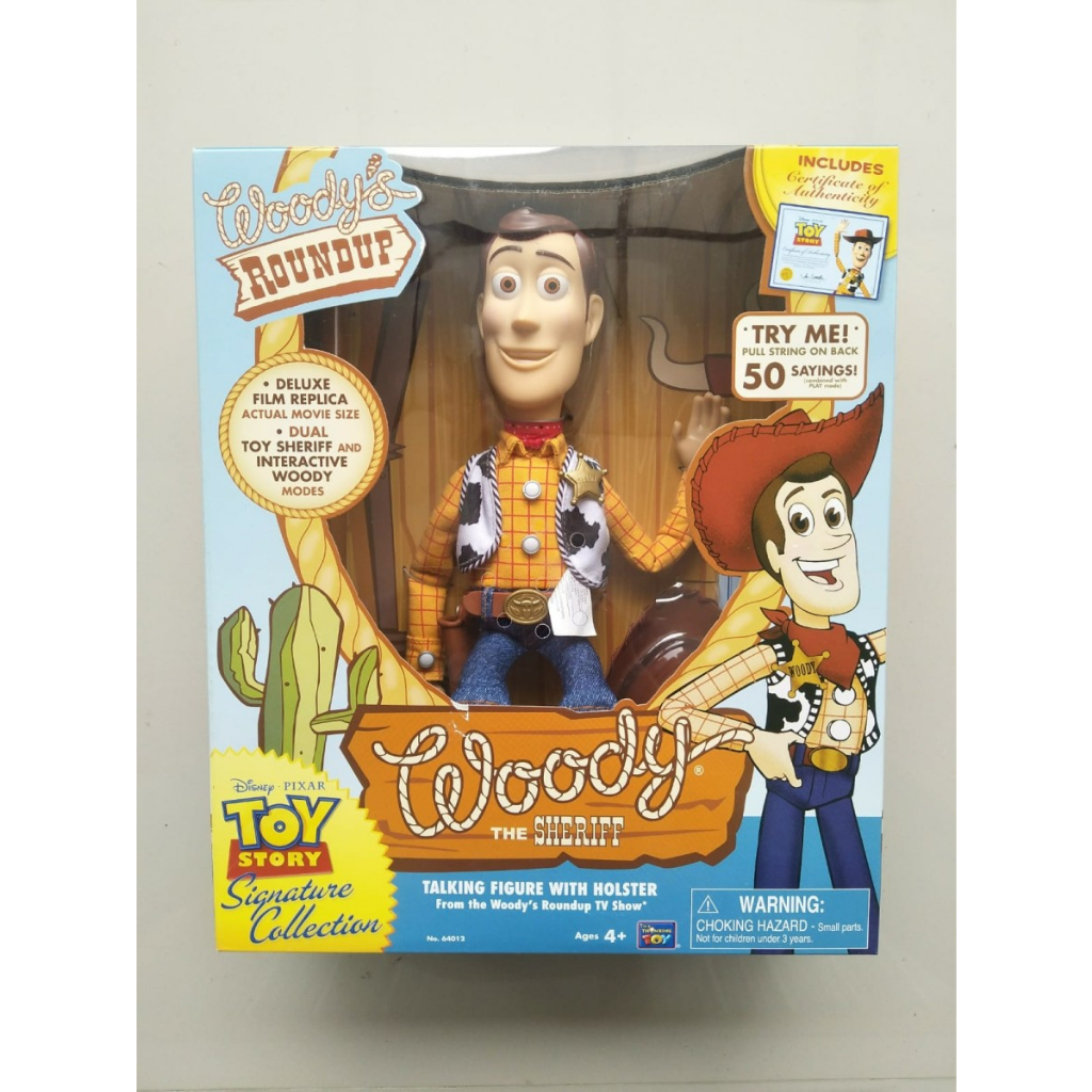 Thinkway Toys Toy Story Signature Collection Woody