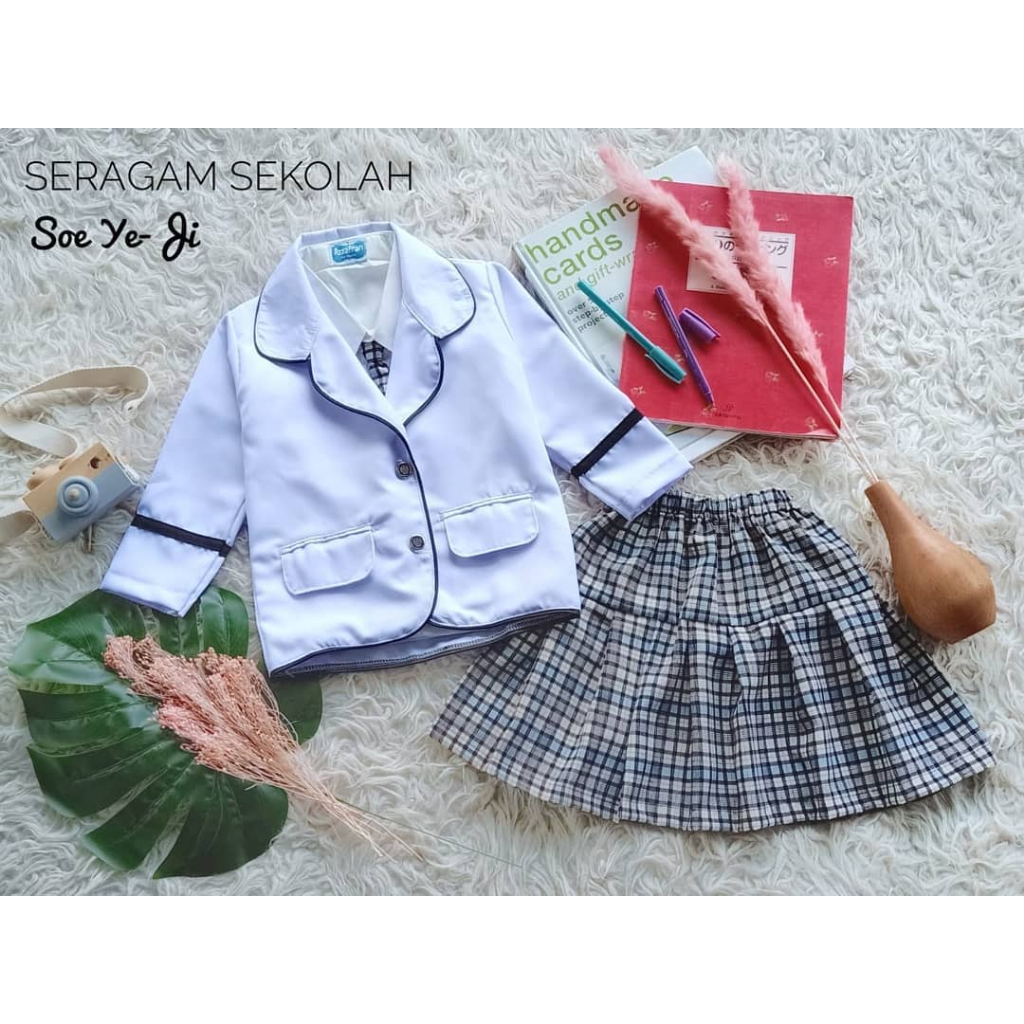 Seragam ala korea / seragam anak / PROMO fashion korea style /seragam soe ye ji