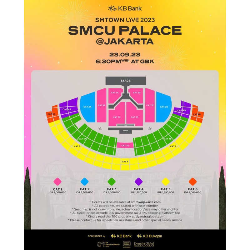 TIKET SMTOWN IN JAKARTA 2023 - SMCU PALACE