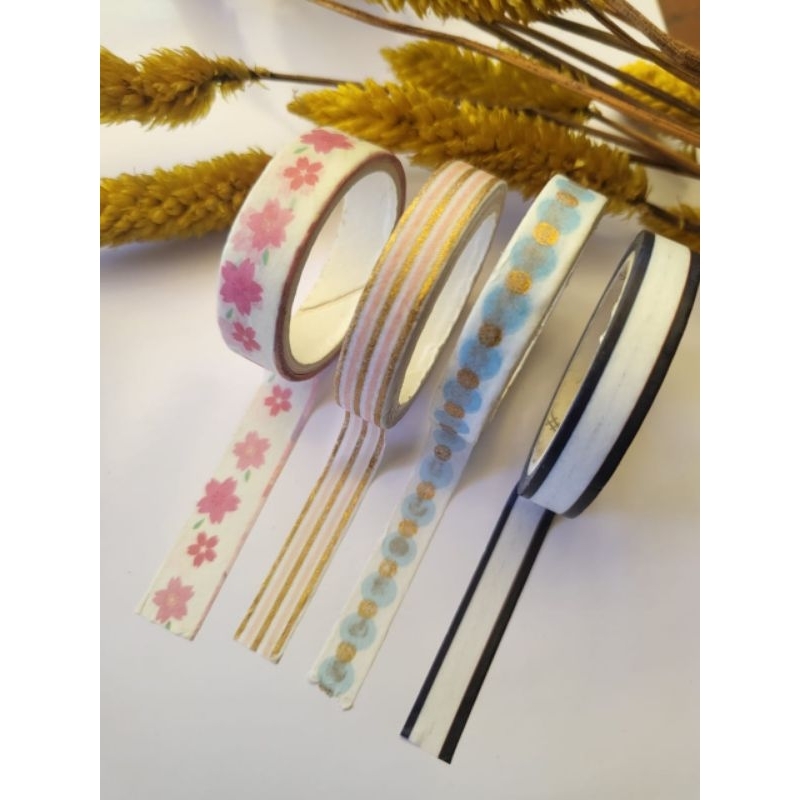 

Meowcheese 1 Pcs Washi Tape Masking Tape Bujo Scrapbook Selotip Isolasi kertas