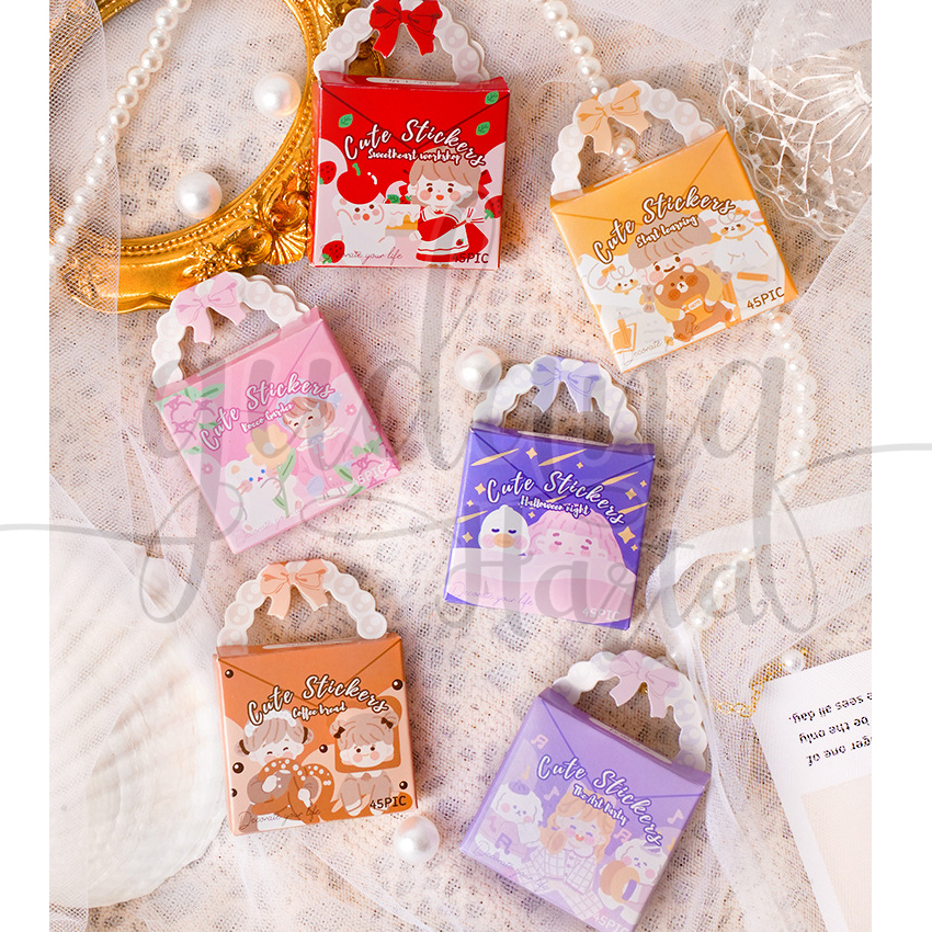 

Stiker Cute Pearl Girl Series Sticker Motif Cewek Kepang Lucu GH 303516