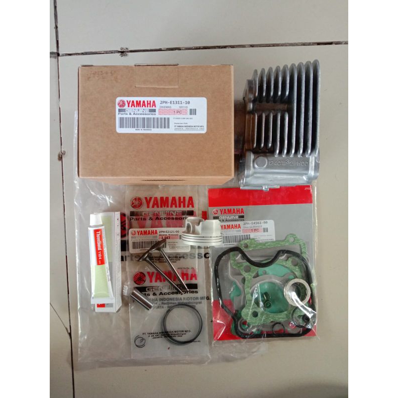 BLOK SEHER KOMPLIT YAMAHA MIO M3/FINO FI 125/SOUL GT 125/MIO Z ORI YGP