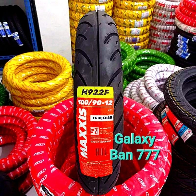 Ban Motor Maxxis 100/90-12 M922 Tubeless Ban Depan Scoopy Ring 12