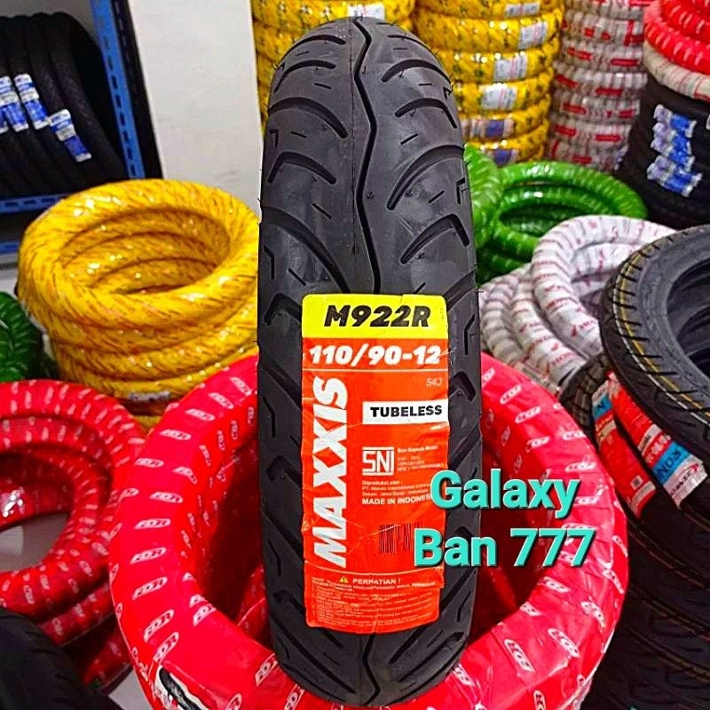 Ban Motor Maxxis 110/90-12 M922 Tubeless Ban Belakang Scoopy Ring 12