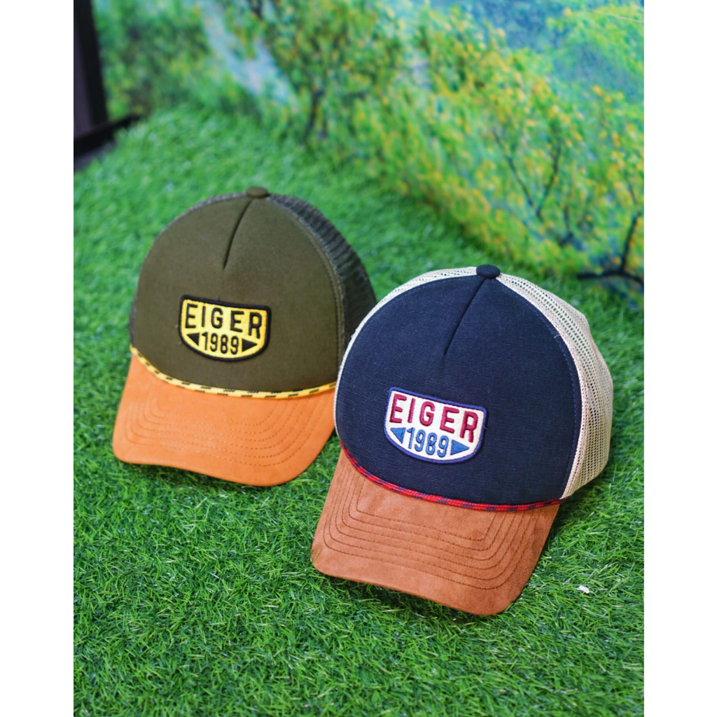 TOPI EIGER NATIVO TRUCKER CAP Art 4456 TOPI PRIA TOPI JARING TOPI KEREN