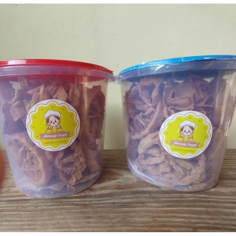 

Kembang goyang renyah homemade kemasan toples 400gr