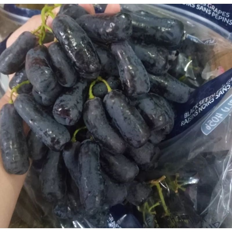

Anggur Sweet Sapphire 1Kg | Anggur Jari Hitam 1 Kg