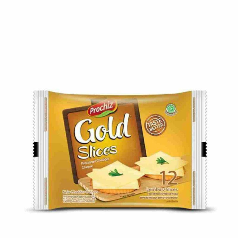 

GRA Perdus Keju Prochiz Gold Slices 12 Lembar Isi 24 Pack / Prochiz Gold Slices Orinal 100%
