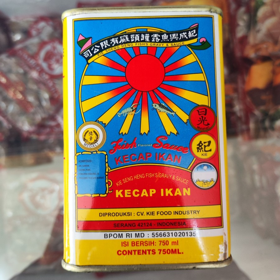 

Kie Sheng Heng kecap ikan 750 ml