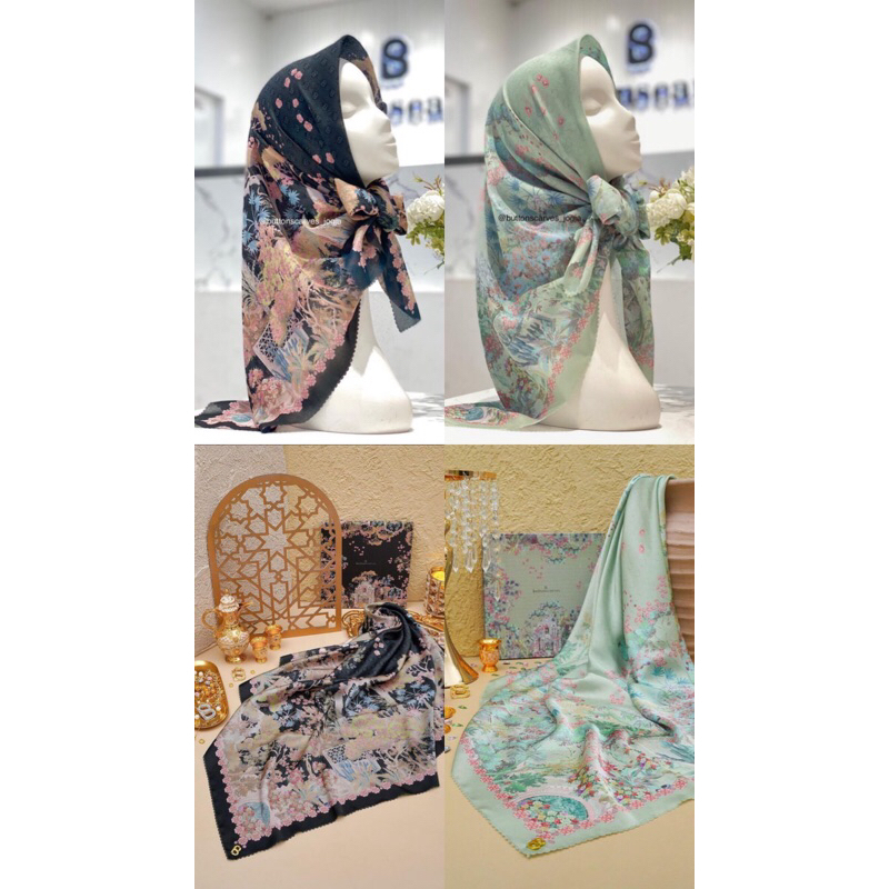 Al Qasr Series (bisa LIVE) Sale hampers lebaran Zellige BISA GOSEND AS IS ROYAL DUBAI buttonscarves 