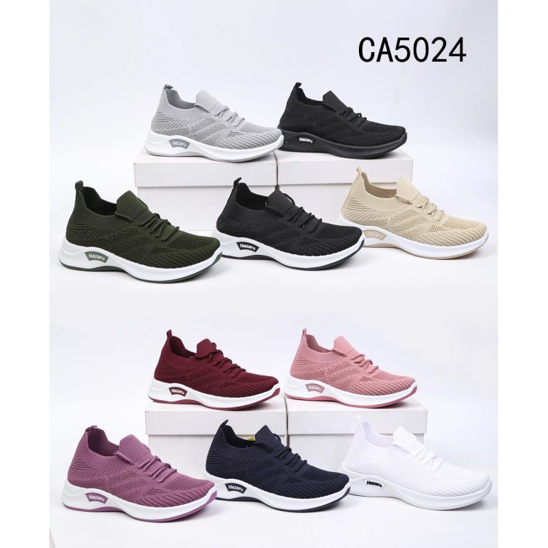 sepatu impor nazaru//sepatu rajut wanita