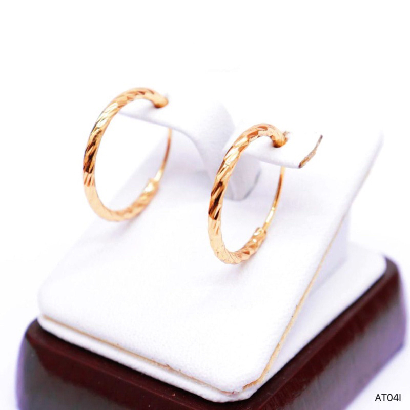 ready anting bulat anak2 / dewasa 35k gold spt anting emas