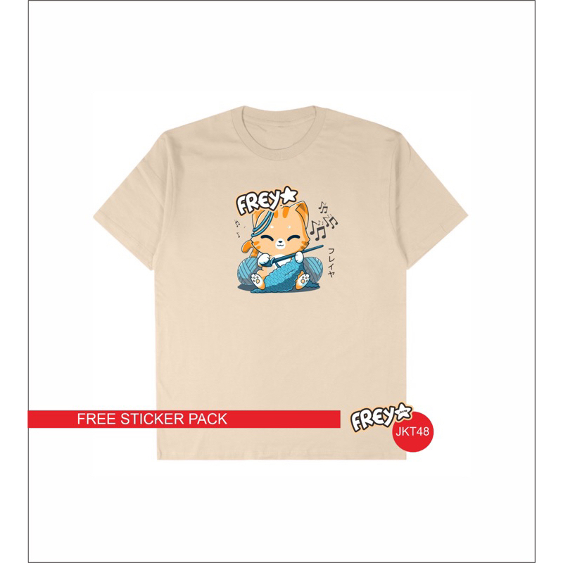 T-Shirt FREYA JKT48 - Kaos baju custom jkt48