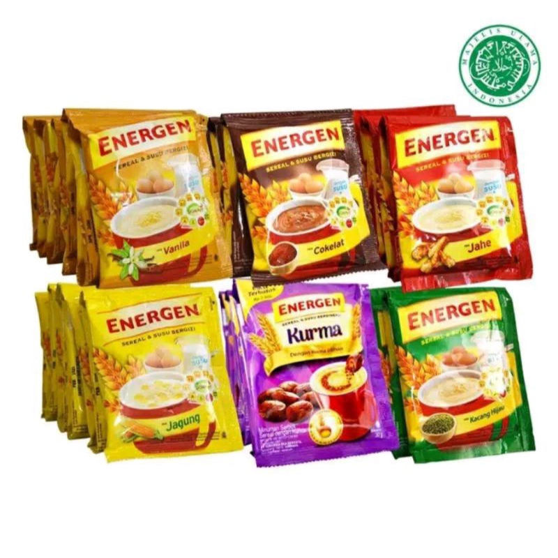 

Energen 1 Renceng 32 Gram Isi 10 Pcs