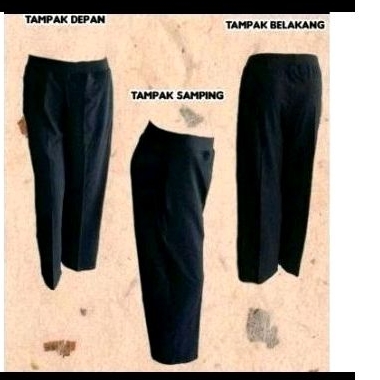 celana pso terbaru Persit model kulot