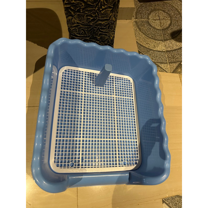 Pet toilet anjing potty pup tray dog