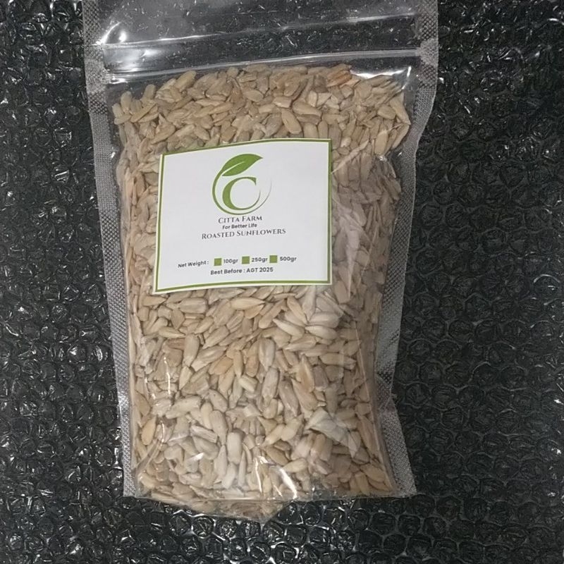 

Roasted Organic Sunflower Seed / Biji Bunga Matahari (Kuaci Kupas) 100gr/250gr