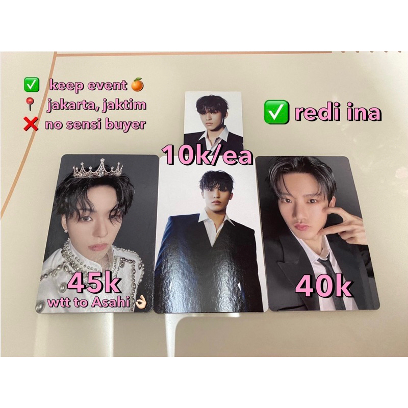 TREASURE REBOOT ALBUM PHOTOBOOK PB PHOTOCARD PC ID PHOTO JUNKYU JEONGWOO JAEHYUK MAHKOTA