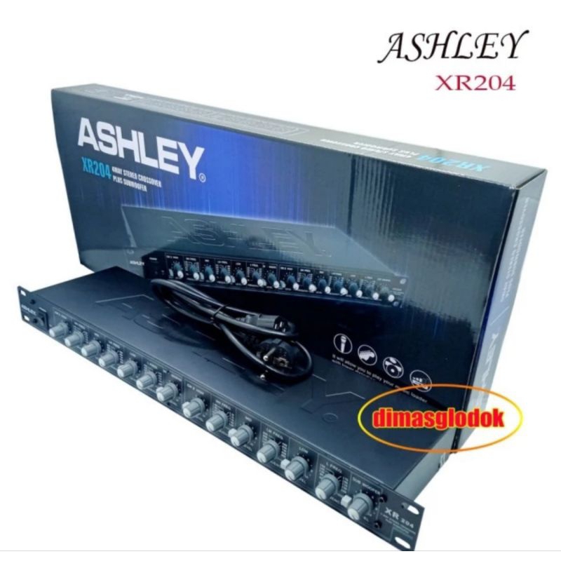 Ashley Audio Crossover Xr 204 Crossover 4 Way Xr204 Ashley Xr-204 Original