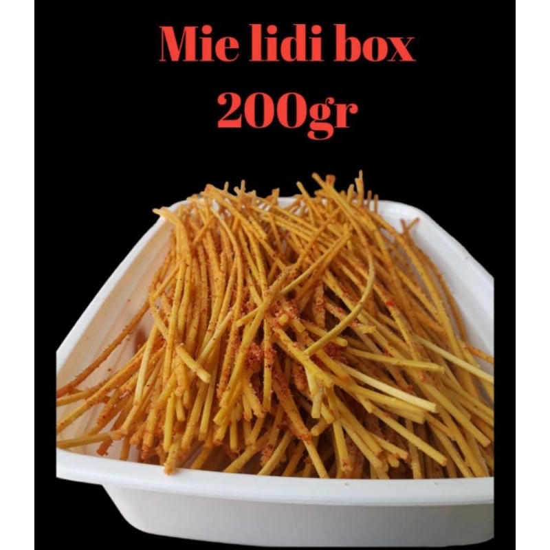 

Mie lidi box 200g