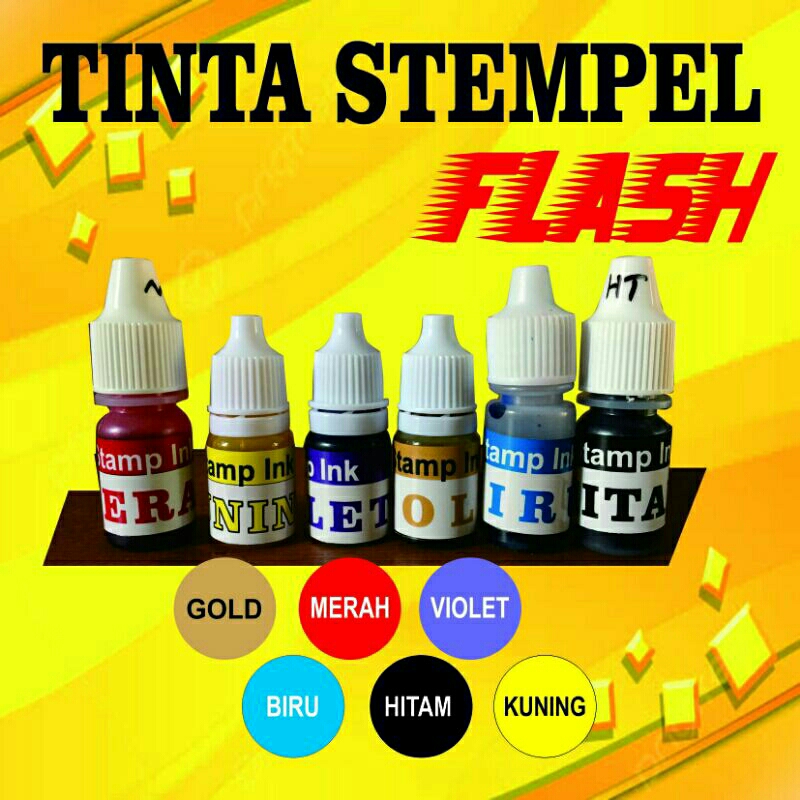 

Tinta Stempel Flash 5ml Murah Berkualitas