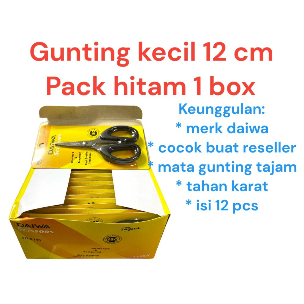 

Daiwa M2000 Gunting Kecil 12 cm 1 box 12 pcs 1 lusin Daiwa Original