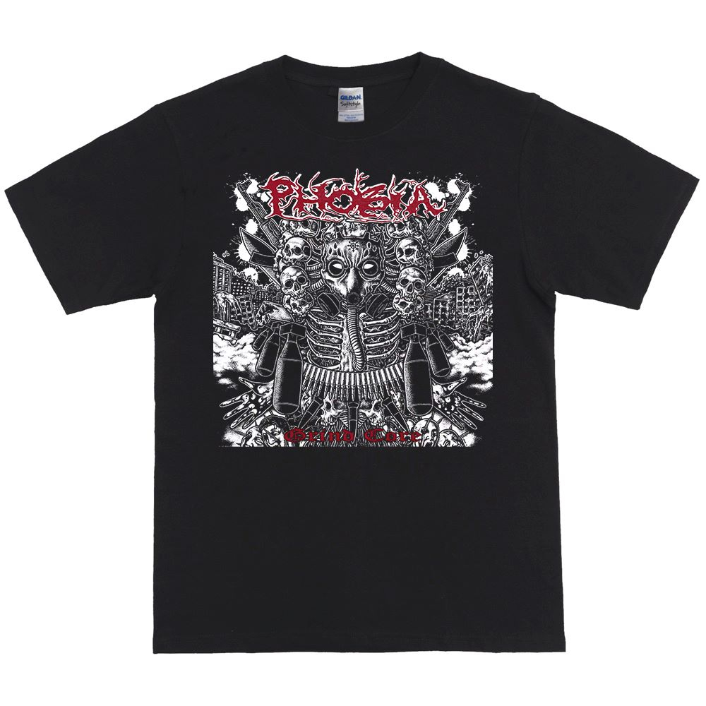 KAOS BAND PHOBIA"BRING CORE" TSHIRT VINTAGE Merchandise by RughSide